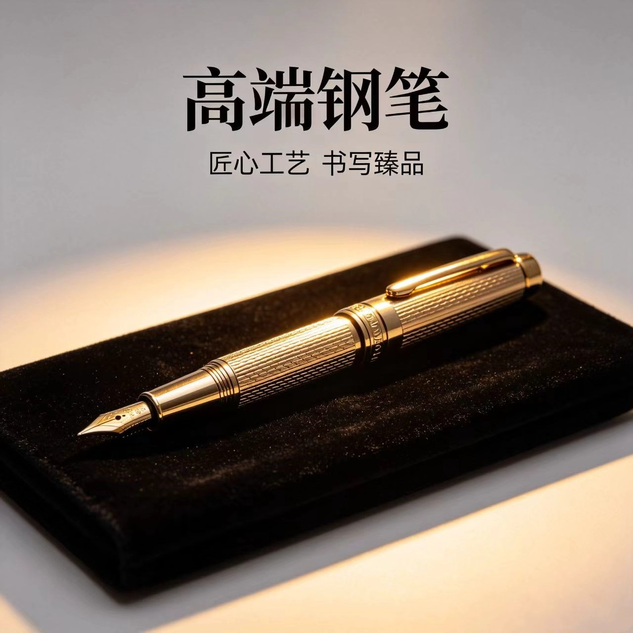 高端钢笔 耐用 优雅 不断墨 办公...