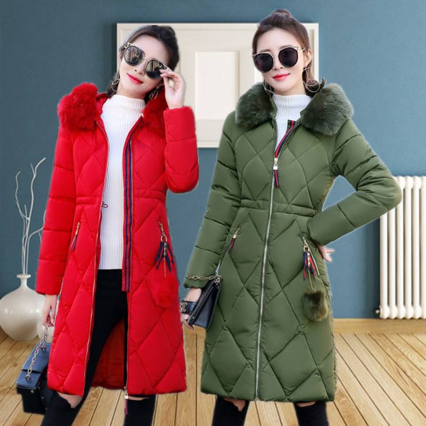 棉衣外套女冬装新款羽绒棉服韩版修身...