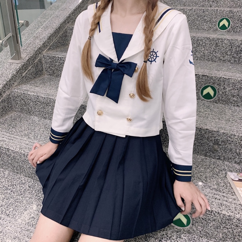 原创航海少女JK制服短裙正版正统日...