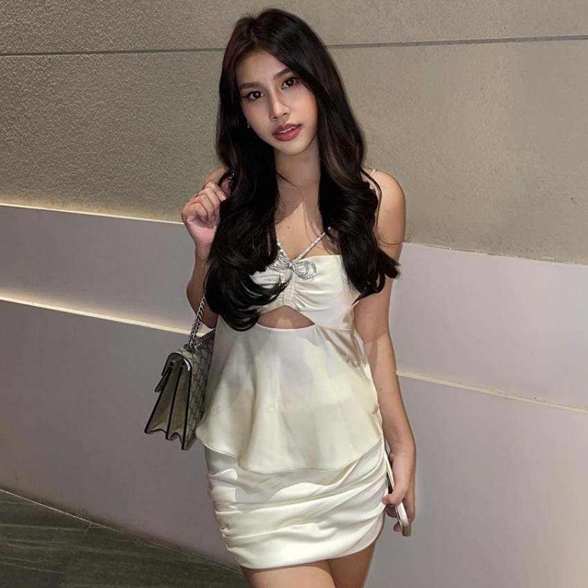 欧美跨境女装2023春夏新款欧美夜...