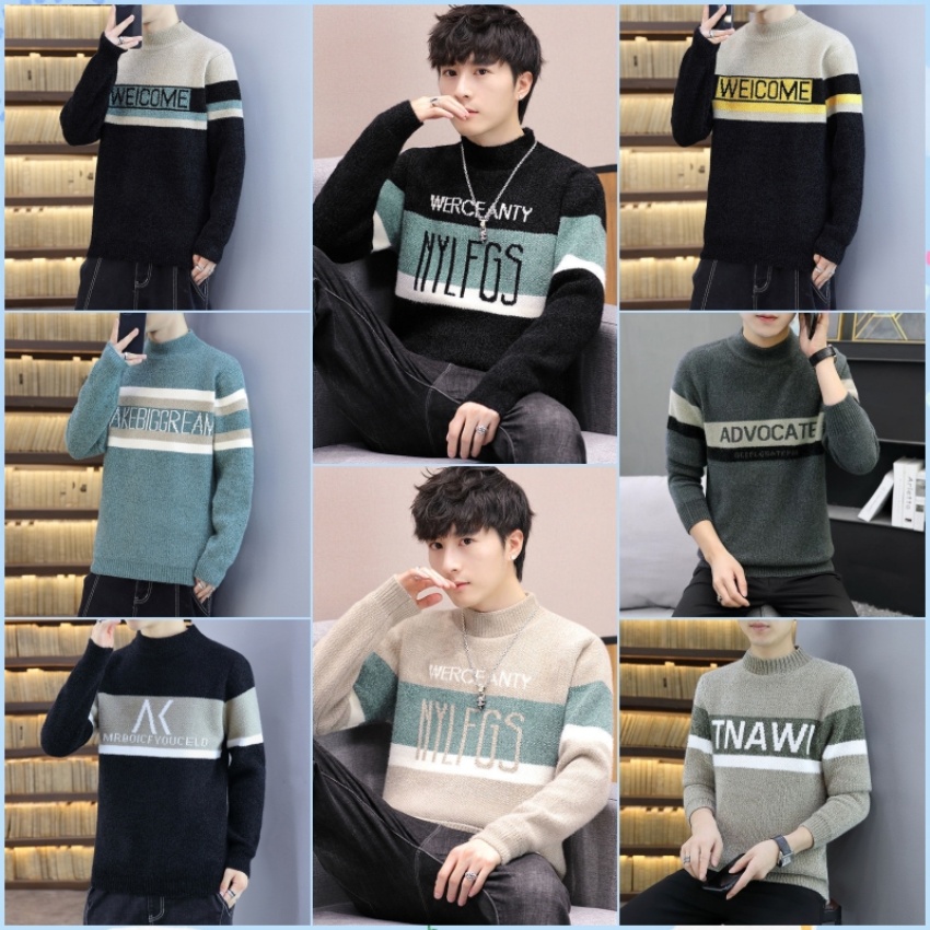 精品男装毛衣工厂直销货源服装外贸男...