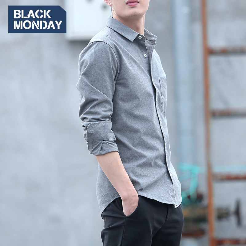 G2000衬衫男长袖防皱商务男装...